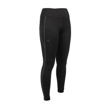 FIRESTAR 女彈性緊身韻律長褲(緊身長褲 束褲 慢跑 路跑 有氧 瑜珈 瑜伽 反光「PL185-15」