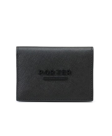 【PORTER INTERNATIONAL】DEFINE 真皮卡夾 11866-00801 (黑色)