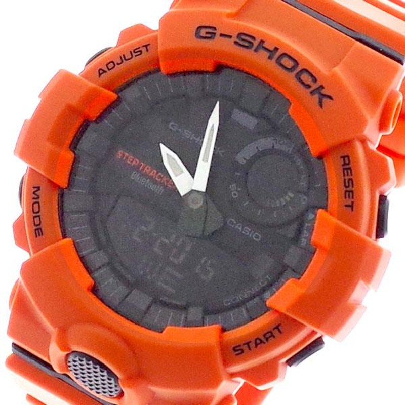 カシオ CASIO 腕時計 メンズ GBA-800-4A Gショック G-SHOCK クォーツ ブラック オレンジ | LINEショッピング