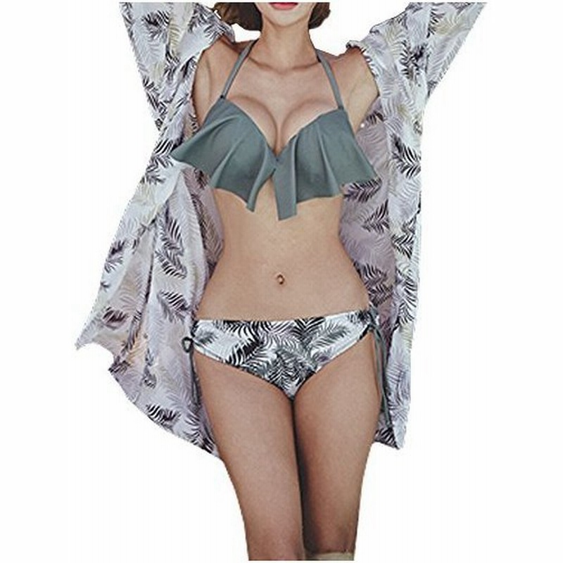 P Y T 水着 オフショルダー 体型カバー フリル ビキニ セパレート ビーチウェア 海 夏 紫外線防止 肌守り Uvカット 人気2点セット X L 通販 Lineポイント最大0 5 Get Lineショッピング