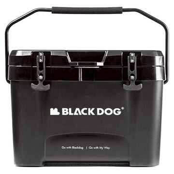 BLACK DOG 黑狗 露營保溫箱 大容量 長效保溫約3-5天 冷藏保鮮  夜幕黑  26L
