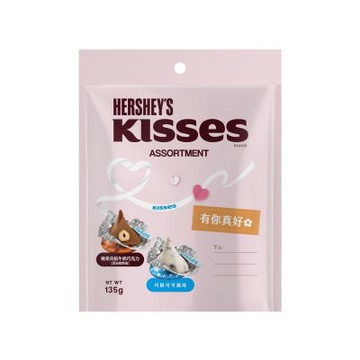 好時 Hersheys Kisses水滴綜合口味分享包袋裝(135g)