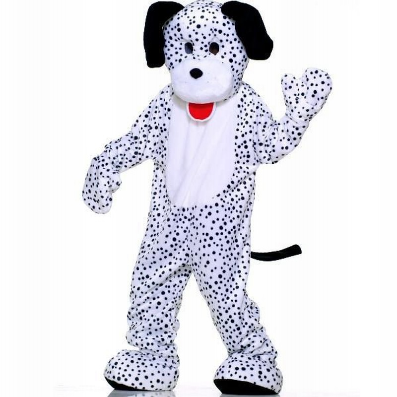 ダルメシアン 犬 着ぐるみ きぐるみ キャラクター エコノミーマスコット 大人用コスチューム パジャマ 年賀状 戌年 コスプレ 通販 Lineポイント最大0 5 Get Lineショッピング