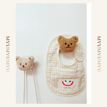 隔日到貨｜絨毛小熊無痕掛勾 免鑽強力掛鉤 可愛卡通掛勾 黏貼式收納掛鉤 浴室牆面｜MYUMYU 沐慕家居 台灣