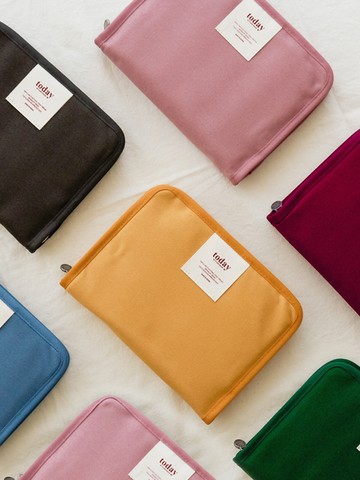Today Canvas Book Pouch Diary