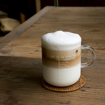 what do you drink today?/玻璃馬克杯