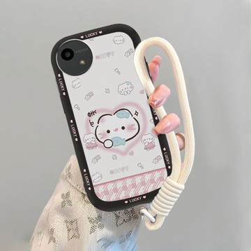 適用于夏普Aquoswish4手機殼仙氣趣味小清新極簡風超萌可愛百搭學 z8111