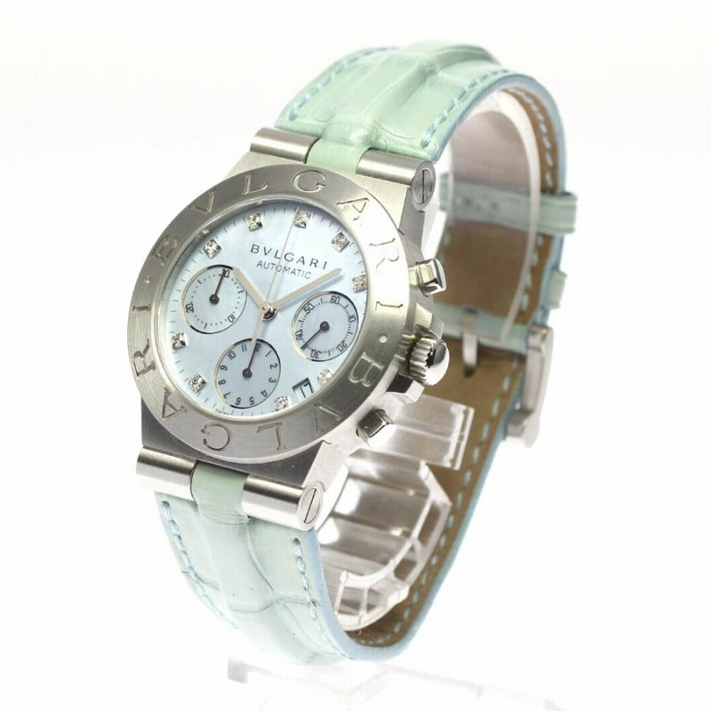 美品　BVLGARI/ブルガリ ディアゴノ クロノ CH35S 自動巻き 楽天市場】【BVLGARI】ブルガリ ディアゴノ スポーツ クロノ