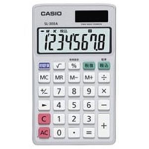 (業務用40セット) カシオ CASIO 手帳サイズ電卓 SL-300A-N 代引不可