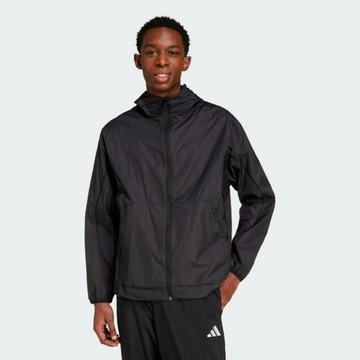Adidas M Ce Q2 Wb Upf JV9275 男 連帽外套 運動外套 防風 黑 亞版