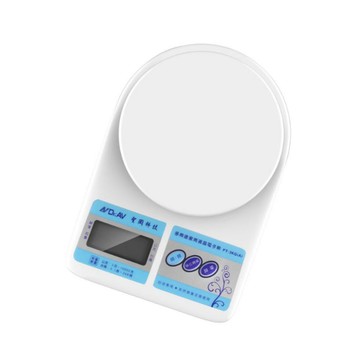 【聖岡科技Dr.AV】PT-3KG(A)愛計較 多用途 家用 液晶 電子秤3公克~10.05公斤(單位切換 大秤台 藍光 超重顯示 容器扣重)