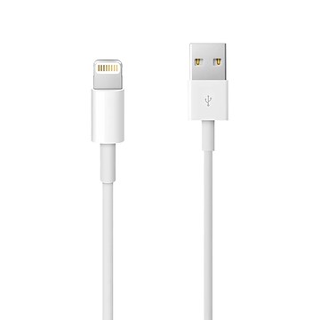 3C配件王 USB-Lightning充電傳輸線  白色  1個  2m