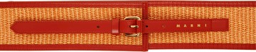 Marni 橙色 High-Waist 腰带
