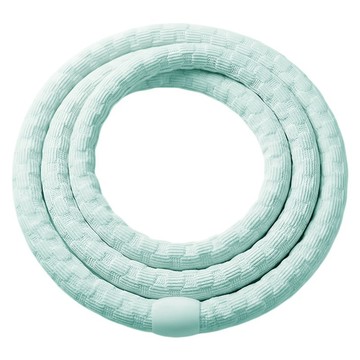 YUNMI 冰豆豆彈簧軟式靜音呼啦圈 自帶3D按摩點 家用健身塑形收腹彈力圈 健身圈 腹肌訓練器  綠色  1個  1.5kg
