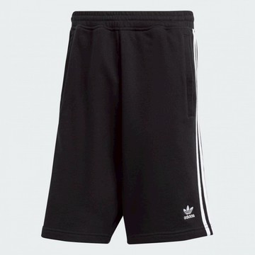 adidas 3-STRIPE SHORT 短褲 男款 運動褲 休閒 黑白 三葉草 IU2337