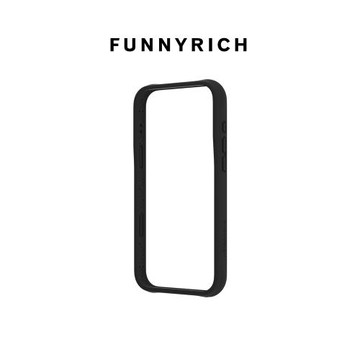 FUNNYRICH液態硅膠中框適用iPhone17/16ProMax手機殼蘋果15新款保護套防摔【需搭配本店背板，不可單獨使用】