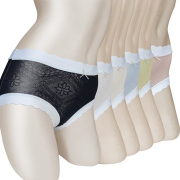 Seraphic Silk透視性感女內褲超值六件組 蕾絲內褲 中腰女內褲