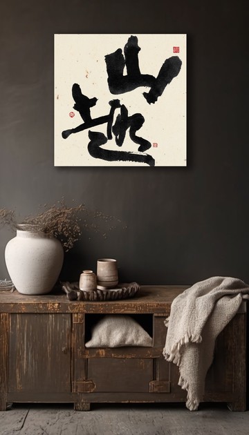 書法-無框畫 | 喬遷禮物 | 開店 | 民宿佈置 | 搬新家 | 裝飾畫