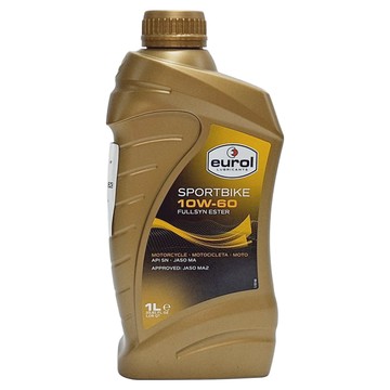 eurol 曜樂 SPORTBIKE 4T 全合成 機車機油 10W-60  E100082  1瓶