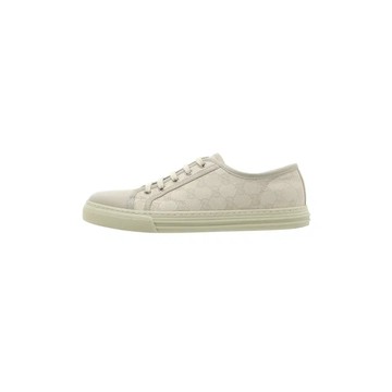 #UK8.5 GUCCI GG 帆布休閒鞋平底鞋 / 426189FV5909073