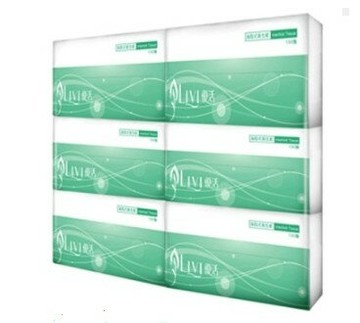 [GoodFamily]Livi優活抽取式衛生紙130抽/72包(約4月中到貨)