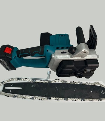 鋰電無刷電鏈鋸 jj(牧田款) 21v(18v) 16吋 6.0ah 雙電雙座充 /充電式戶外電動鏈