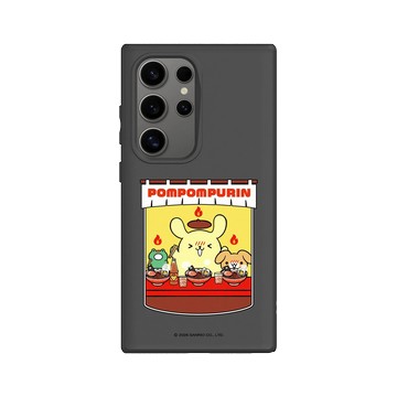 Galaxy S24 Ultra SolidSuit 黑 - 三麗鷗-布丁狗30週年 PomPomPurin (30th Anniversary) - 辣翻天