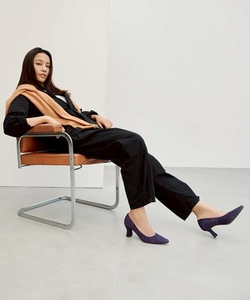 ✧NICAL✧質感麂皮簡約高跟鞋(34301)