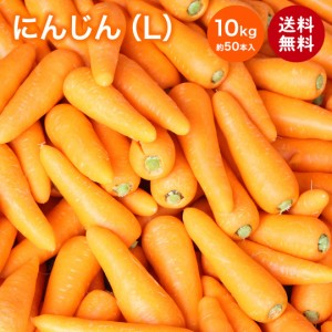 正品にんじん 10kg Lサイズ 約50本入 送料無料 ニンジン 人参 carrot