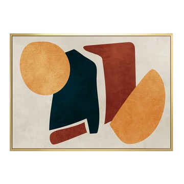 Boluo 菠蘿選畫所 擺脫束縛 掛畫  30 x 40cm  金色