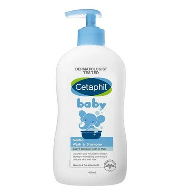 【現貨】舒特膚 寶寶溫和洗髮沐浴乳 400毫升 X 2入