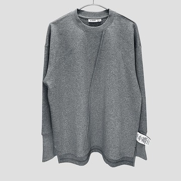 6:25am Long Sleeve Slash Tee - 灰色