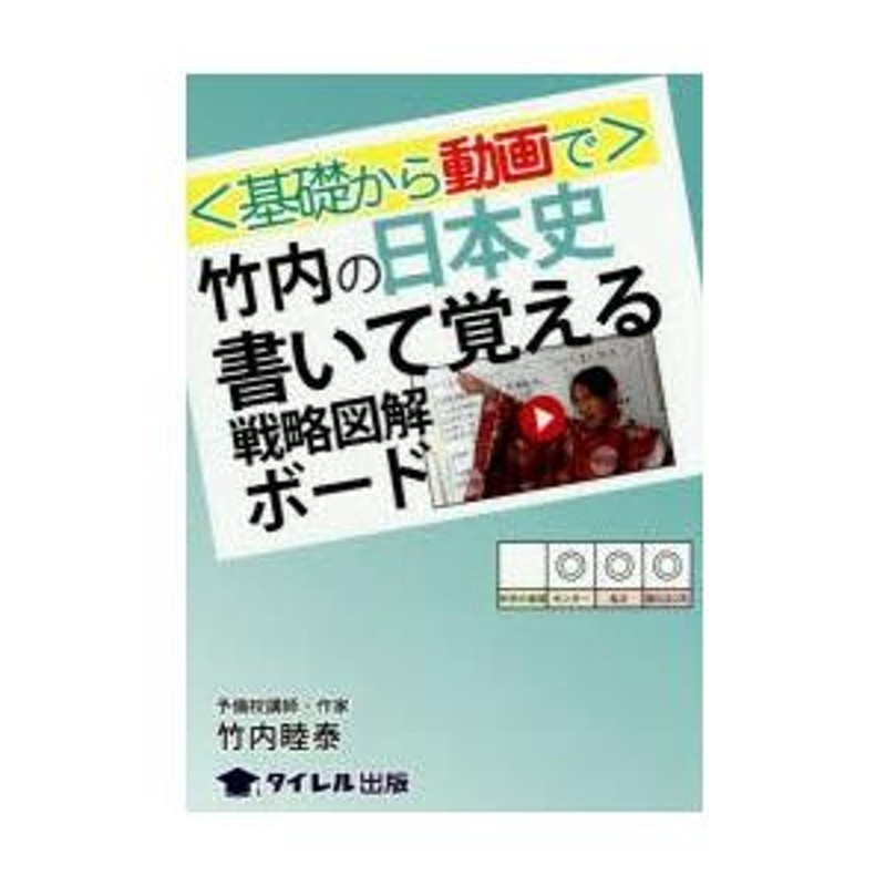 基礎から動画で〉竹内の日本史書いて覚える戦略図解ボード | LINEショッピング