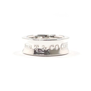 【日本直運 95 成新】9.5 號 蒂芙尼 TIFFANY&Co. 戒指 1837 寬版 銀色 925 精品 已重新拋光