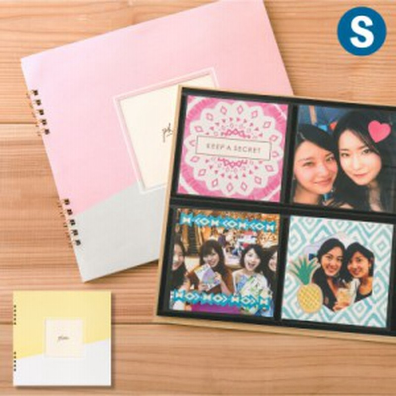 ましかく アルバム S Album Photogenic ポケットアルバム おしゃれ かわいい インスタ Gas Gam Gal Gas 通販 Lineポイント最大1 0 Get Lineショッピング