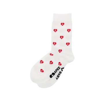 AirRoom 正品現貨 2026SS A BATHING APE APEE Y2K SOCKS 甜酷風 愛心波點 襪子