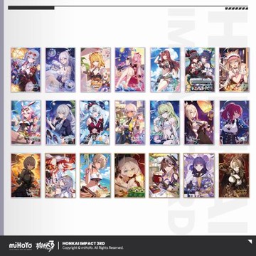 【米哈游/崩壞3】生日賀圖系列PET色紙布洛妮婭符華 miHoYo