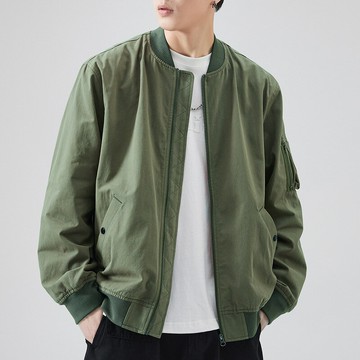 現貨+預購 棒球外套休閒夾克-美式鋪棉棒球外套男外套2色74iz11【獨家進口】【米蘭精品】