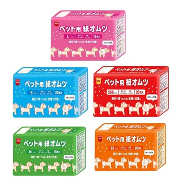 日本inuneru 狗兒爽 寵物尿褲 生理褲 寵物尿布 3S號/SS號20入『寵喵樂旗艦店』