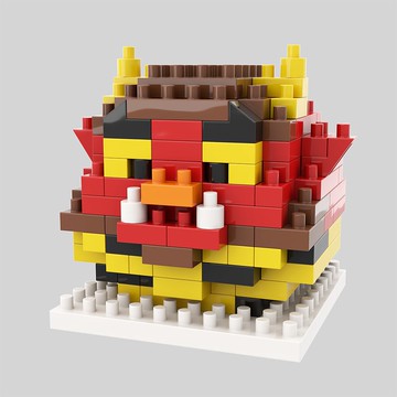 Archbrick 日本大鬼達摩微積木