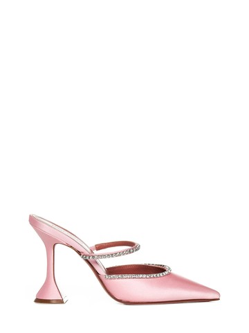 Amina Muaddi GILDA MULE D?collet?