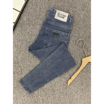 春秋季牛仔褲男士美式小腳九分褲高端休閑修身顯瘦微彈男褲子9分