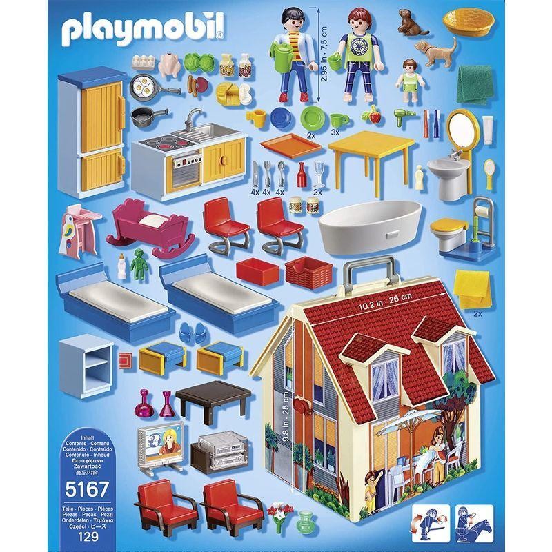 5167プレイモービル playmobil NEWドールハウスキャリングセット 並行