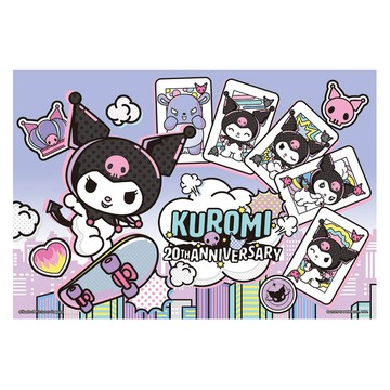 HUNDRED PICTURES 百耘圖 Kuromi 酷洛米 周年系列 街頭潮流拼圖 300片 兒童益智玩具  1盒