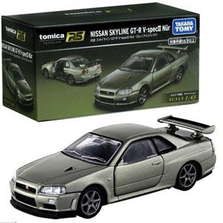 TOMICA PREMIUM RS日產 SKYLINE GT-R VspecII TM14128多美小汽車