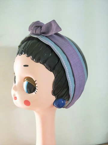 雙層髮帶-細版-眷念