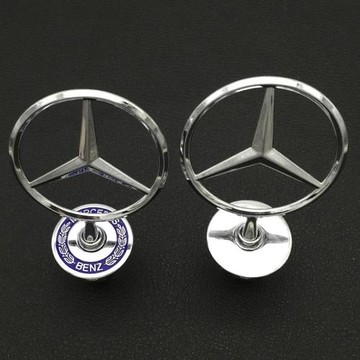 奔馳立標S C E級204w205w212w213w220w221w222前車頭引擎機蓋標志