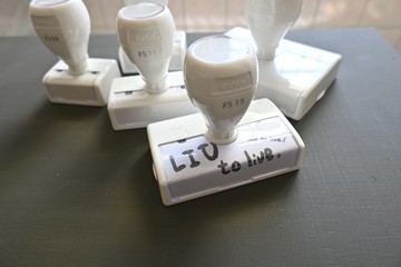 客製化光敏印章附印油