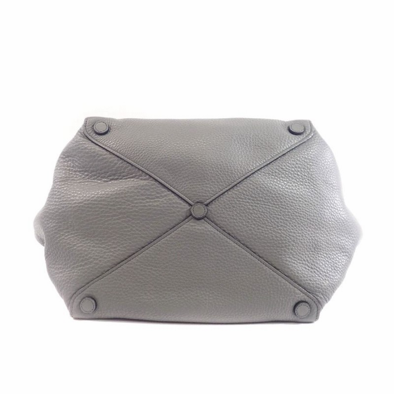 PRADA ロゴ刻印レザーハンドバッグ セール】プラダ☆レザー ハンドバッグ エンボスロゴ☆1BA333