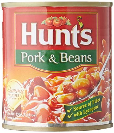 ポーク アンドビーンズ　PORK AND BEANS 230G HUNTS SOURCE OF FIBER